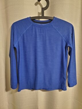 (4/$20) Old Navy Boy's Blue Crewneck Long Sleeve Top